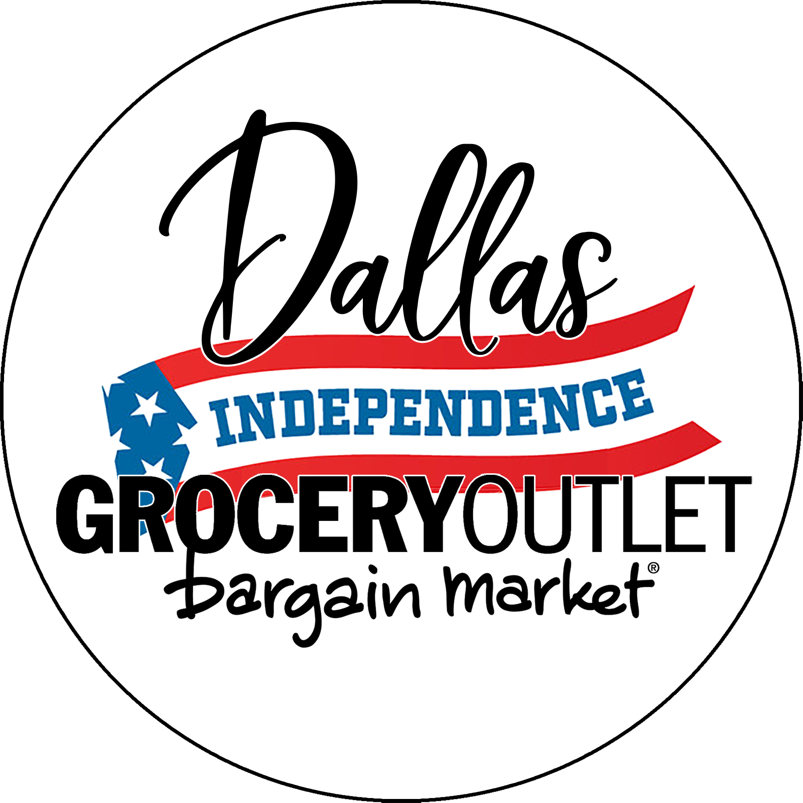 Dallas & Independence Grocery Outlet logo