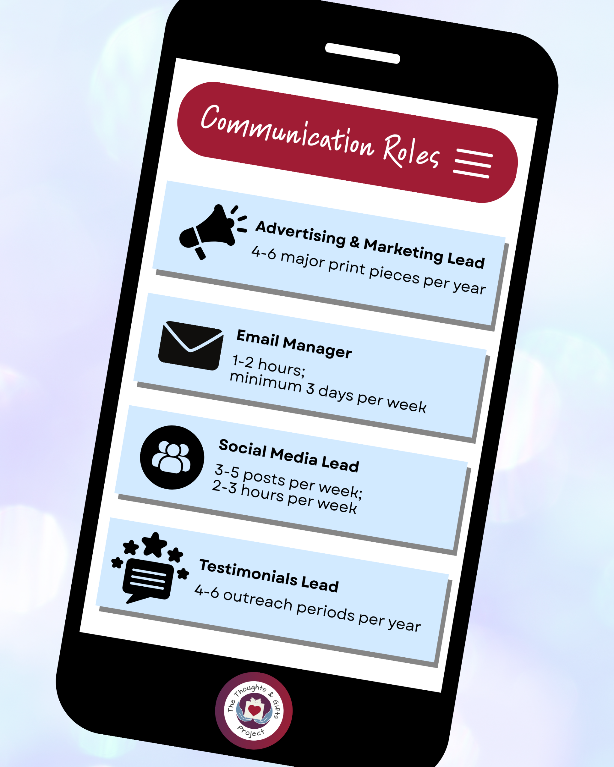 TAG: Communication Roles Communication Roles